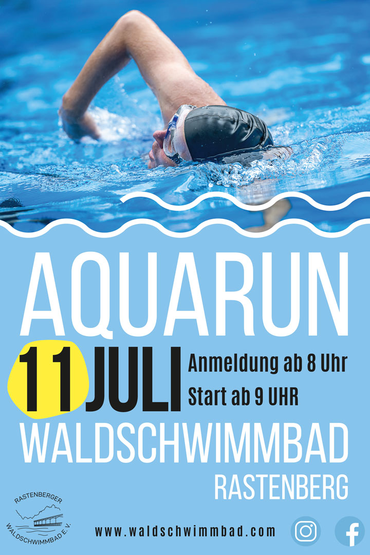 AquaRun_WaldBad Waldschwimmbad Rastenberg · AquaRun