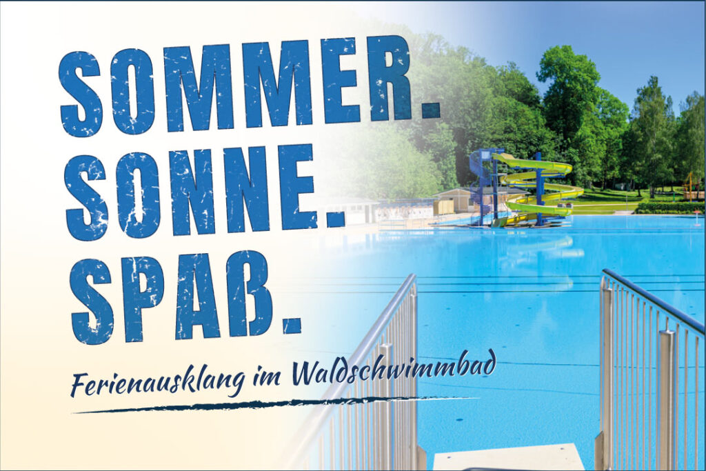Sommer, Sonne, Spass im Waldschwimmbad Rastenberg