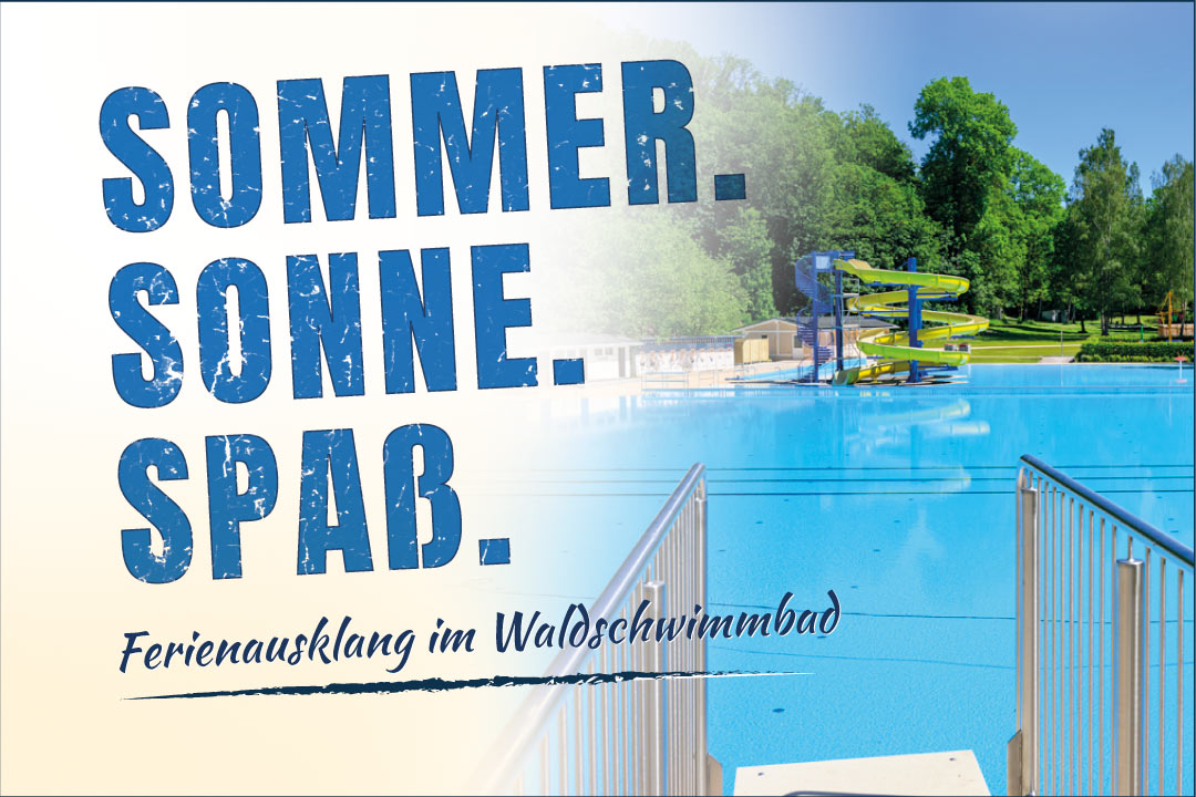 Sommer, Sonne, Spass im Waldschwimmbad Rastenberg